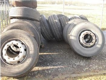 DIV. MICHELIN + GOODYEAR + DUNLOP - banden en velgen