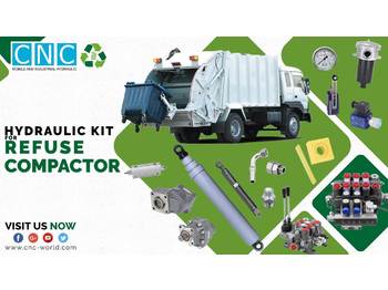 Nieuw Hydraulica voor Vuilniswagen CNC Hydraulic Kit For Garbage trucks: afbeelding 1