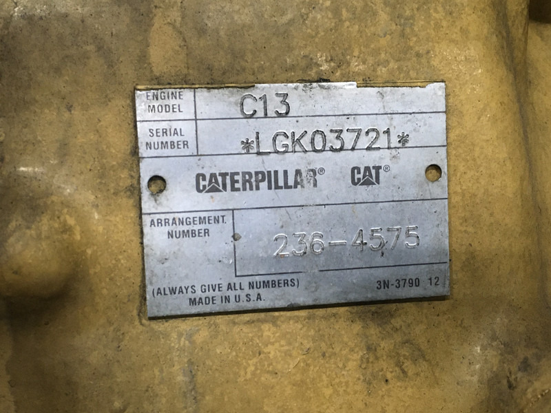 Motor voor Bouwmachine Caterpillar C13 LGK-2364575 FOR PARTS: afbeelding 7