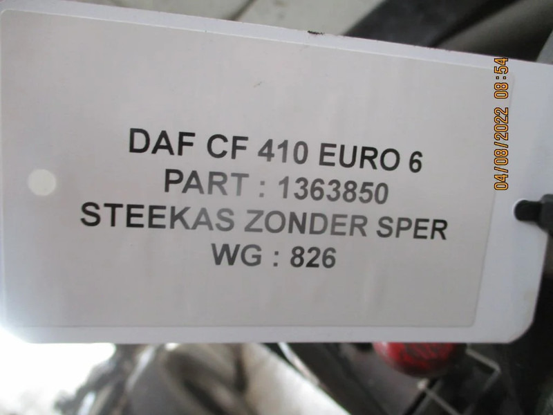 Onderdelen voor Vrachtwagen DAF XF105 1363850 STEEK NON SPER EURO 6: afbeelding 2