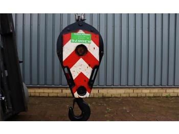 Grove 16t 16t, 1 Sheave, Ø 16 mm  - onderdelen