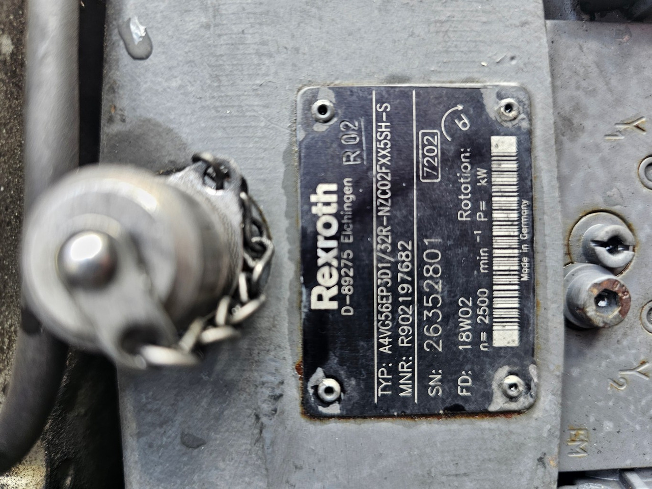 Hydraulische pomp Rexroth A4VG56EP3D1