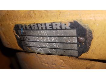 Hydromotor voor Graafmachine MOTOR DE TRASLACION LIEBHERR LMV125 DE LIEBHERR A912LI: afbeelding 3