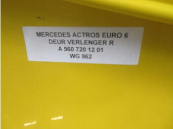 Cabine en interieur voor Vrachtwagen Mercedes-Benz ACTROS A 960 720 12 01 DEURVERLENGER RECHTS EURO 6: afbeelding 2