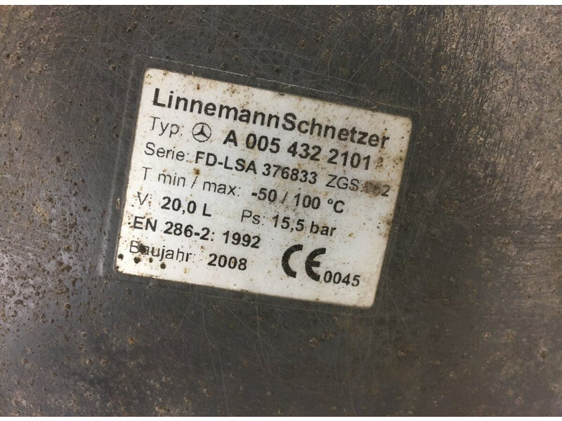 Luchtinlaatsysteem Mercedes-Benz LINNEMANNSCHNETZER Actros MP2/MP3 1846 (01.02-): afbeelding 4