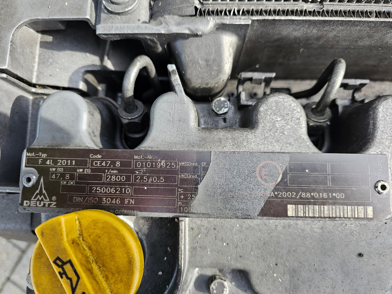 Motor Deutz F 4L 2011 Aircooled