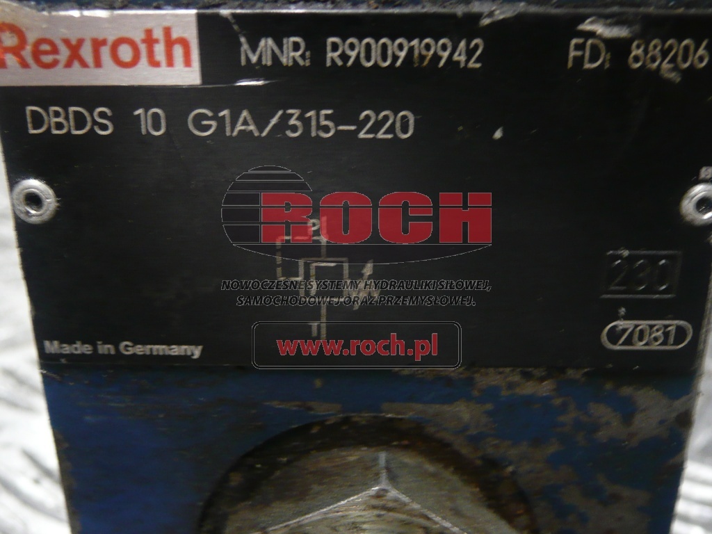 Hydraulisch ventiel REXROTH R900919942 DBDS10G1A/315-220: afbeelding 2