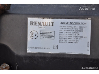 Motor voor Vrachtwagen Renault 11 460   Renault PREMIUM DXI: afbeelding 4