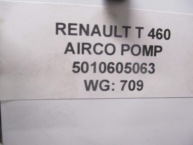 Airco onderdeel voor Vrachtwagen Renault T SERIE 5010605063 AIRCO POMP: afbeelding 3