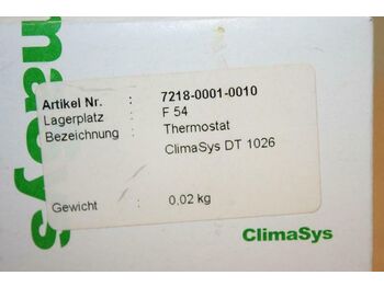  Thermostat ClimaSys DT 1026 - Thermostaat