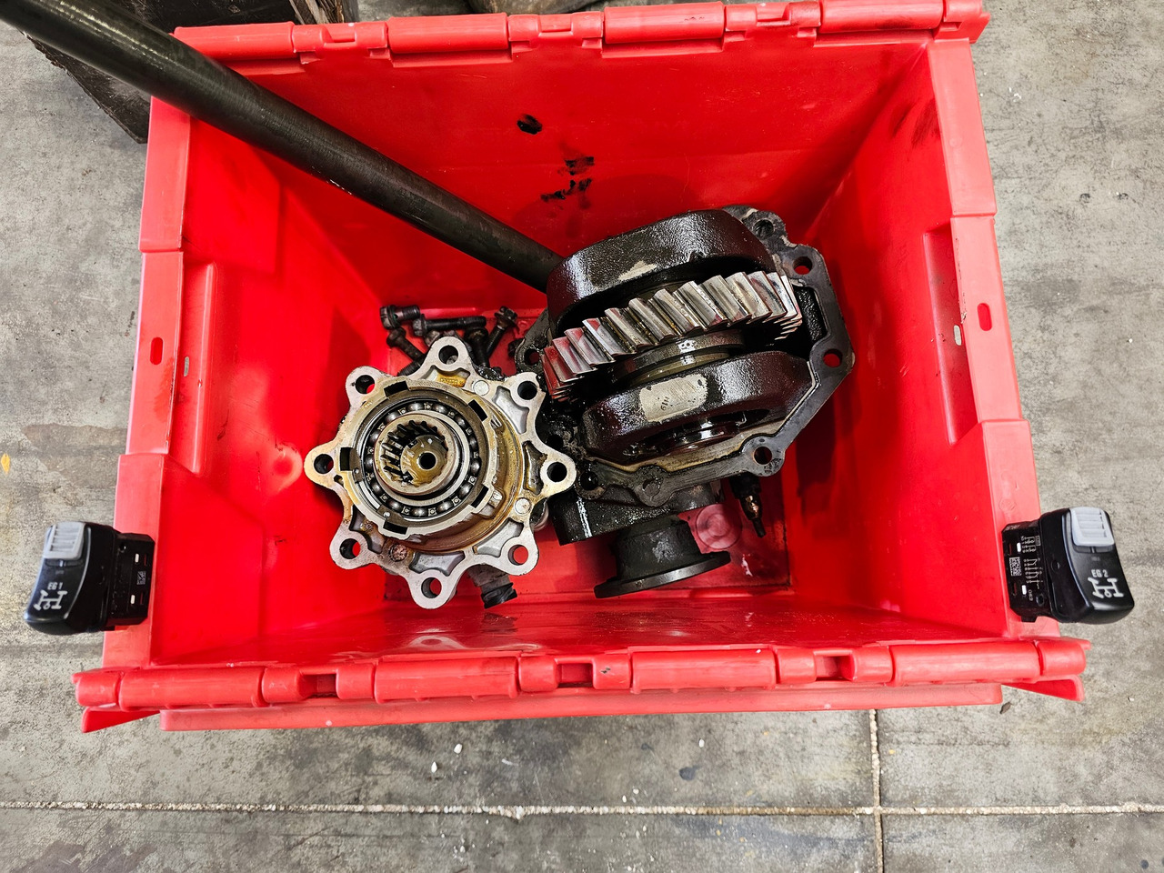 Transmissie Scania PTO EG500F Double