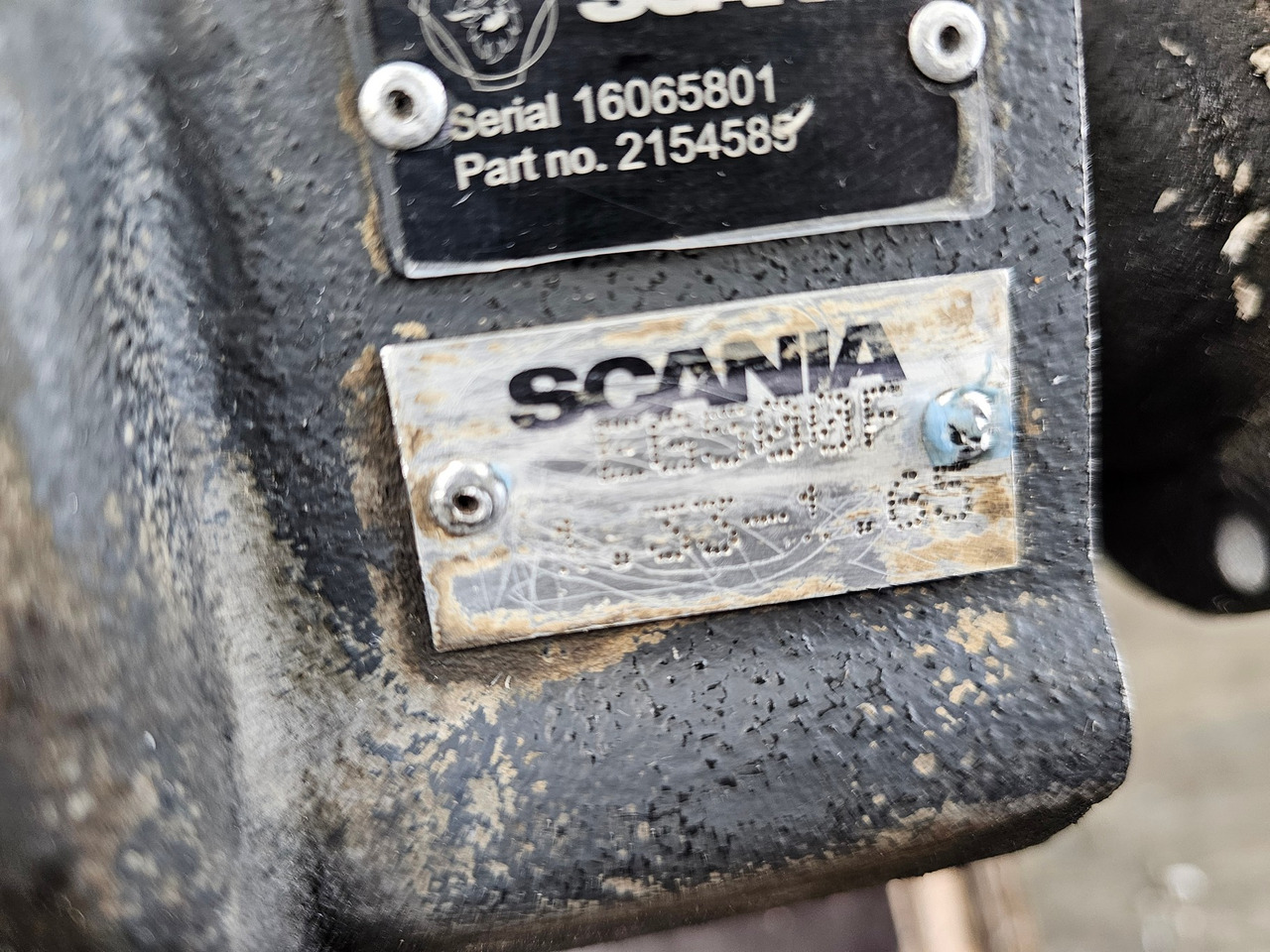 Transmissie Scania PTO EG500F Double