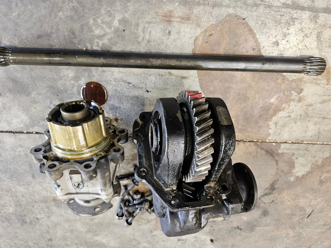Transmissie Scania PTO EG500F Double