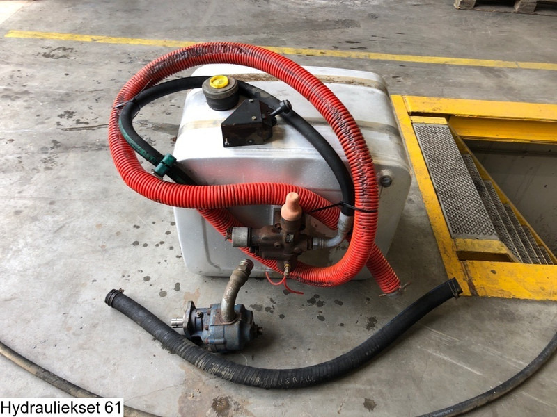 Hydraulica Universeel Pump, tank, control switch and hydraulic hoses: afbeelding 4