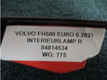Lichten/ Verlichting voor Vrachtwagen Volvo FH500 84814534 INTERIEURLAMP RECHTS EURO 6: afbeelding 2