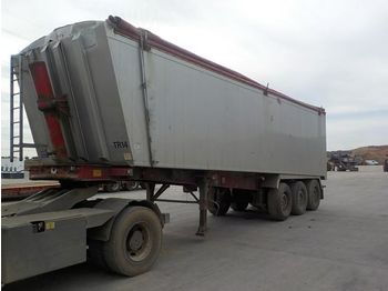 Kipper oplegger 2007 Weightlifter Tri Axle Insulated Bulk Tipping Trailer c/w WLI, Easy Sheet (Plating Certificate Available, Tested 05/20): afbeelding 1