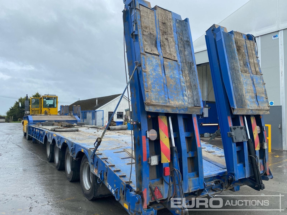 Dieplader oplegger 2008 Andover 4 Axle Refurbished Stepframe Low Loader Trailer, Hydraulic Ramps, Extending To 12m, 2.75m Wide: afbeelding 2