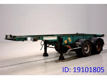 Containertransporter/ Wissellaadbak oplegger ASCA Skelet 20 ft: afbeelding 1