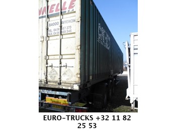 Containertransporter/ Wissellaadbak oplegger ASCA - WITH CONTAINER 45 feet: afbeelding 1