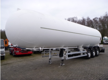 Tankoplegger voor het vervoer van gas Acerbi Gas tank steel 55 m3: afbeelding 1
