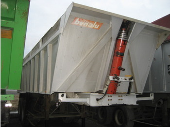 BENALU Construction tipper trailer - Oplegger
