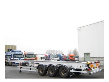 Containertransporter/ Wissellaadbak oplegger Benalu 1x40Ft: afbeelding 1