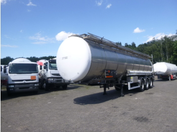 Tankoplegger voor het vervoer van chemicaliën Burg Chemical tank inox 37.5 m3 / 1 comp: afbeelding 1