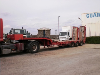 CASTERA MACHINE CARRIER TRAILER - Oplegger