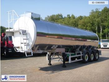 Tankoplegger voor het vervoer van voedsel Clayton Commercials Food tank inox 30 m3 / 1 comp: afbeelding 1
