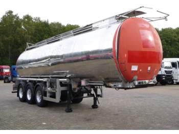 Tankoplegger voor het vervoer van voedsel Clayton Food (milk) tank inox 32.5 m3 / 1 comp: afbeelding 1