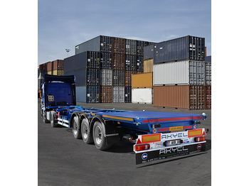 AKYEL TRAILER HIGH CUBE CONTAINER CARRIER SEMI TRAILER - Containertransporter/ Wissellaadbak oplegger