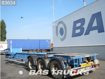 ASCA ADR 1x20Ft-1x30Ft TankContainer - Containertransporter/ Wissellaadbak oplegger