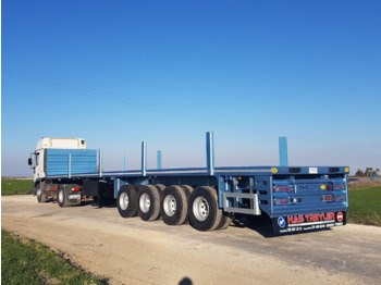 Alamen Flatbed Semi Trailer for sale (from Manufacturer Company) - Containertransporter/ Wissellaadbak oplegger