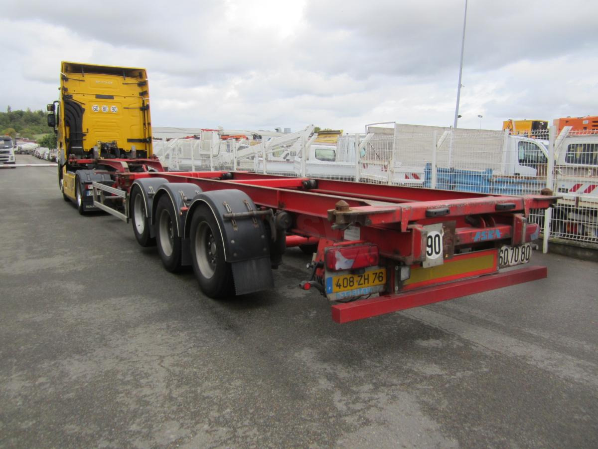 Containertransporter/ Wissellaadbak oplegger Asca