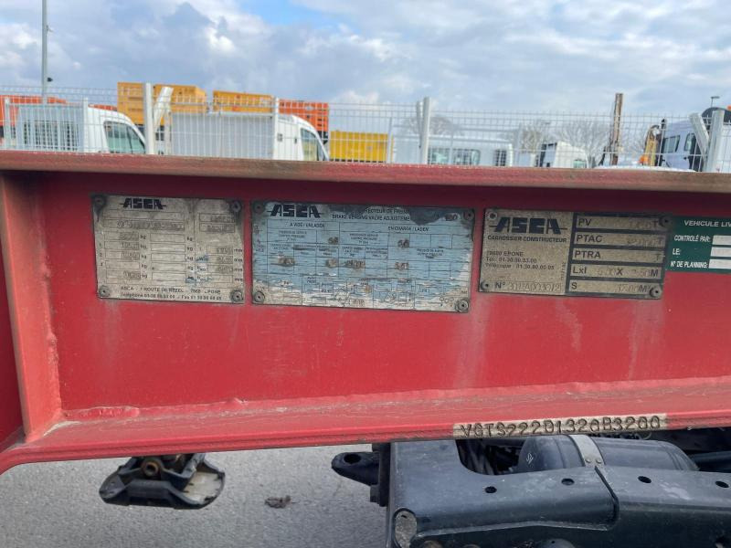 Containertransporter/ Wissellaadbak oplegger Asca