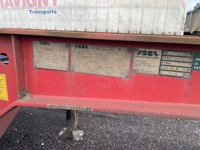 Containertransporter/ Wissellaadbak oplegger Asca