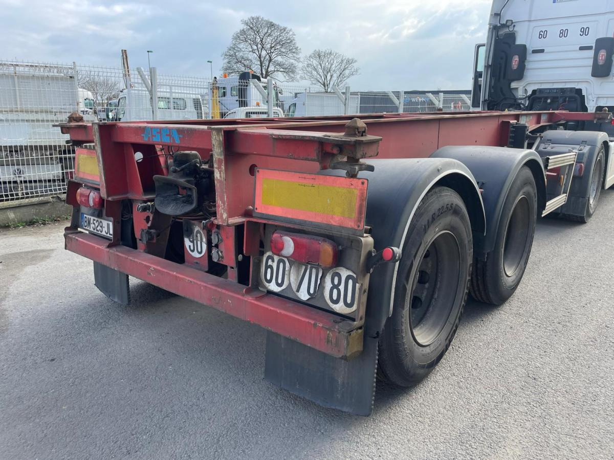 Containertransporter/ Wissellaadbak oplegger Asca