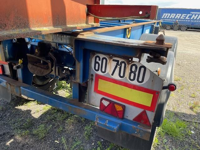 Containertransporter/ Wissellaadbak oplegger Asca