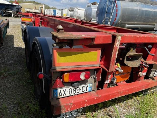 Containertransporter/ Wissellaadbak oplegger Asca