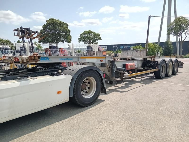 Containertransporter/ Wissellaadbak oplegger Asca