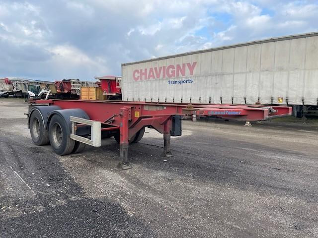 Containertransporter/ Wissellaadbak oplegger Asca