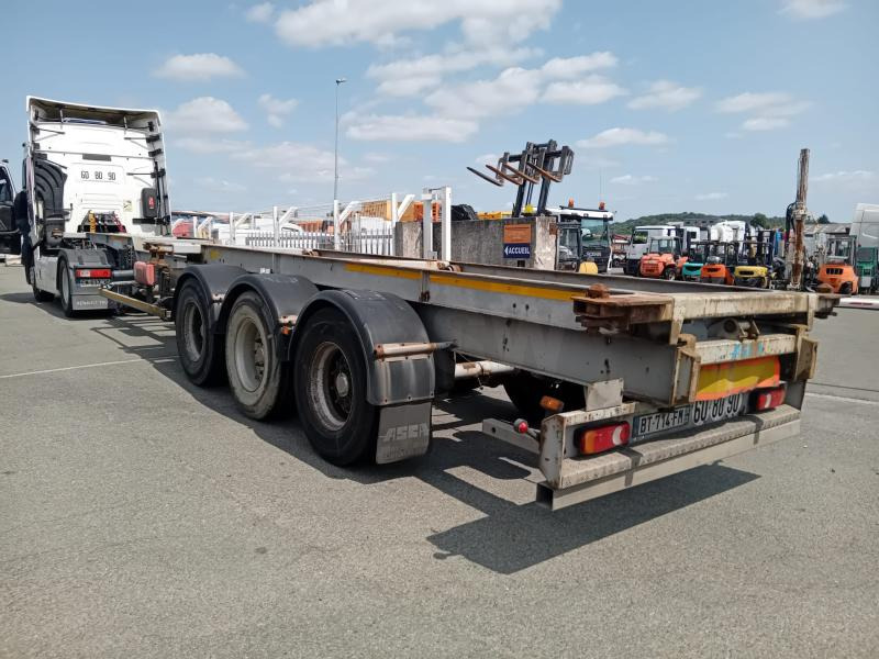 Containertransporter/ Wissellaadbak oplegger Asca