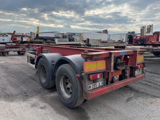 Containertransporter/ Wissellaadbak oplegger Asca