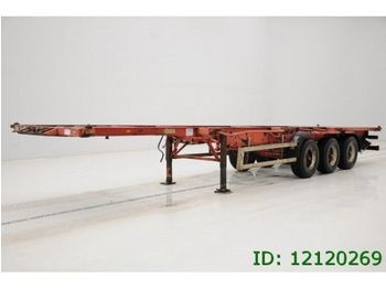 Blumhardt 40 F. / Springs / 12 Locks  - Containertransporter/ Wissellaadbak oplegger