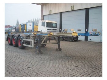 Blumhardt CONTAINER CHASSIS 3-AS - Containertransporter/ Wissellaadbak oplegger