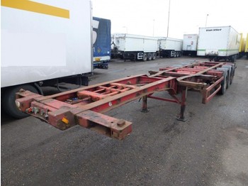 Blumhardt goose nek 20 30 2x20 40 highcube Blad  - Containertransporter/ Wissellaadbak oplegger