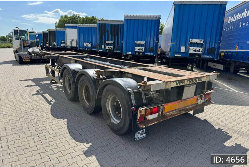 Containertransporter/ Wissellaadbak oplegger DESOT 3AT / 20-30 ft / BPW