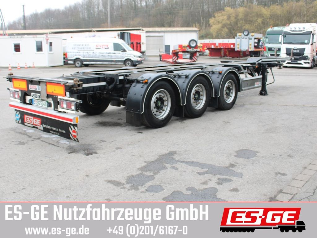 Containertransporter/ Wissellaadbak oplegger D-TEC 3-Achs-Containerchassis Multi