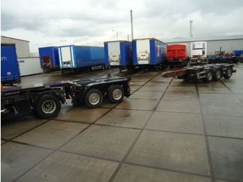 D-TEC 5-Axle combi trailer - CT 53 05D - 53.000 Kg - Containertransporter/ Wissellaadbak oplegger