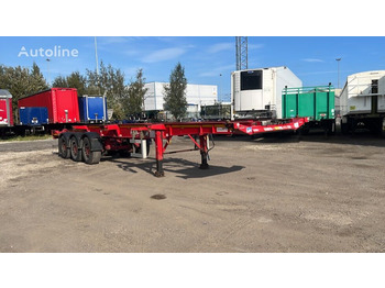 Dennison SKELETAL - SLIDING - Containertransporter/ Wissellaadbak oplegger